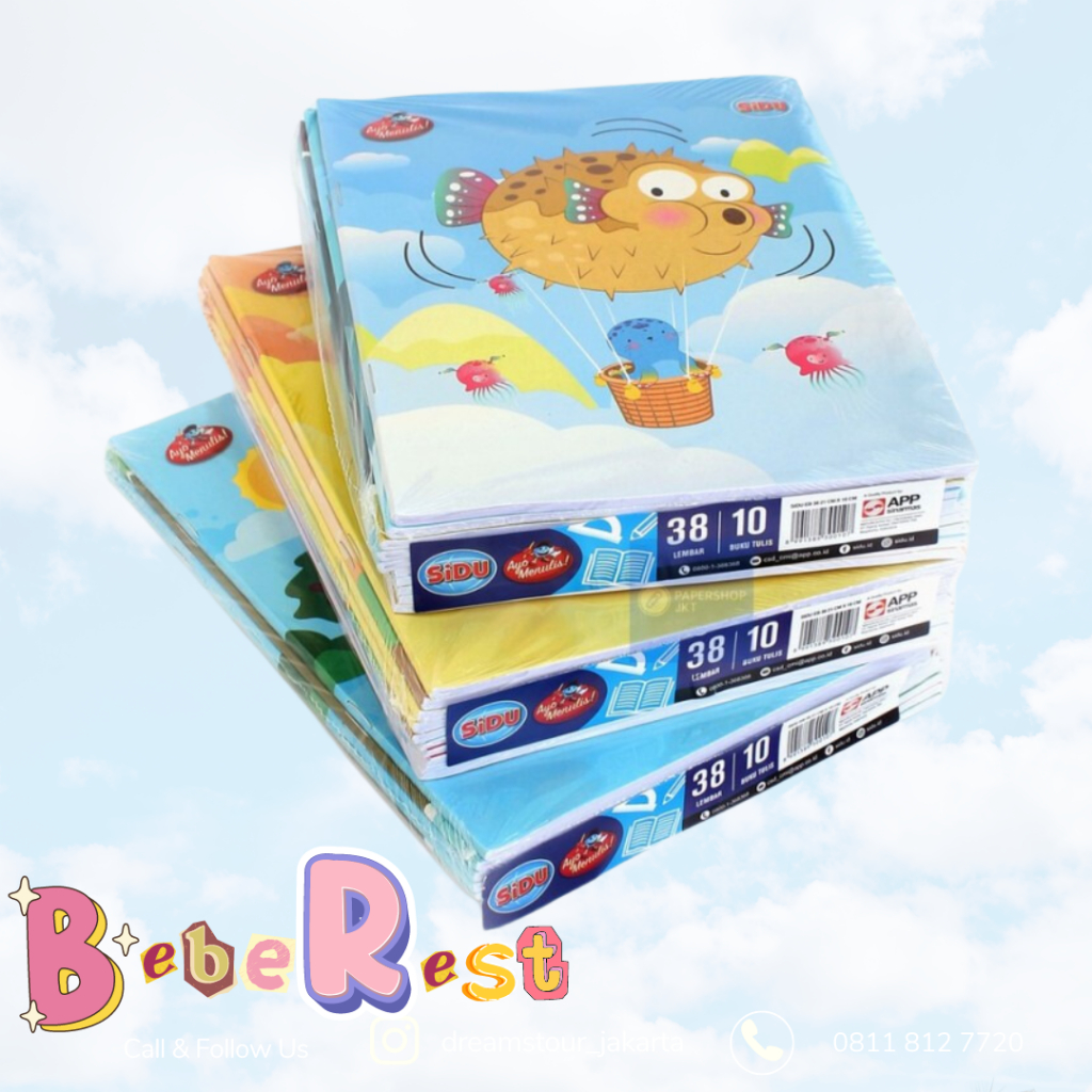 

BUKU SIDU A5 - 38 LEMBAR ISI 10 PCS