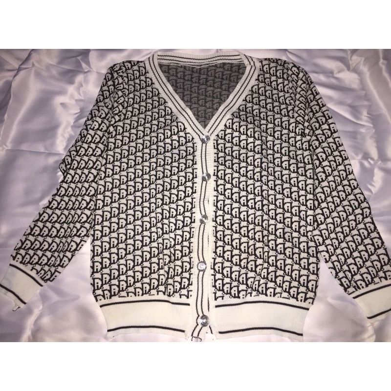 Cardigan knit rajut Dior (preloved)