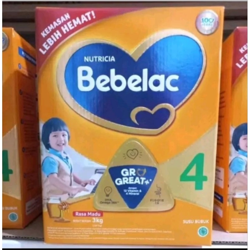 Susu bebelac 4 rasa madu 1 kg