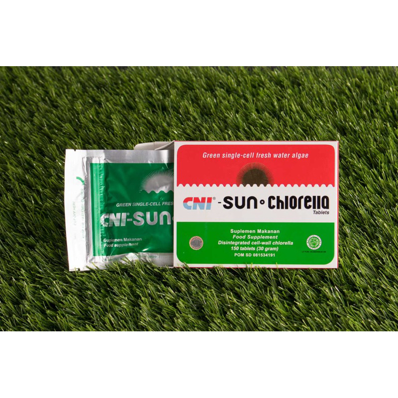 CNI SUN CHLORELLA 150 Tab/Sun Chlorella CNI MEDAN