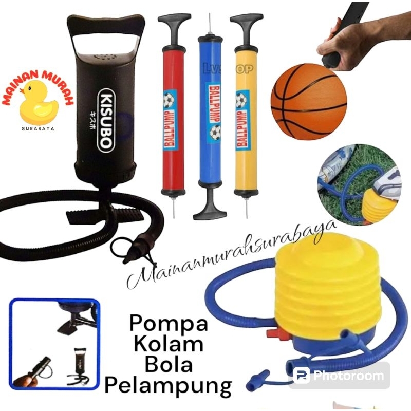 MURAH! POMPA BOLA KARET / POMPA BOLA / POMPA BOLA BASKET