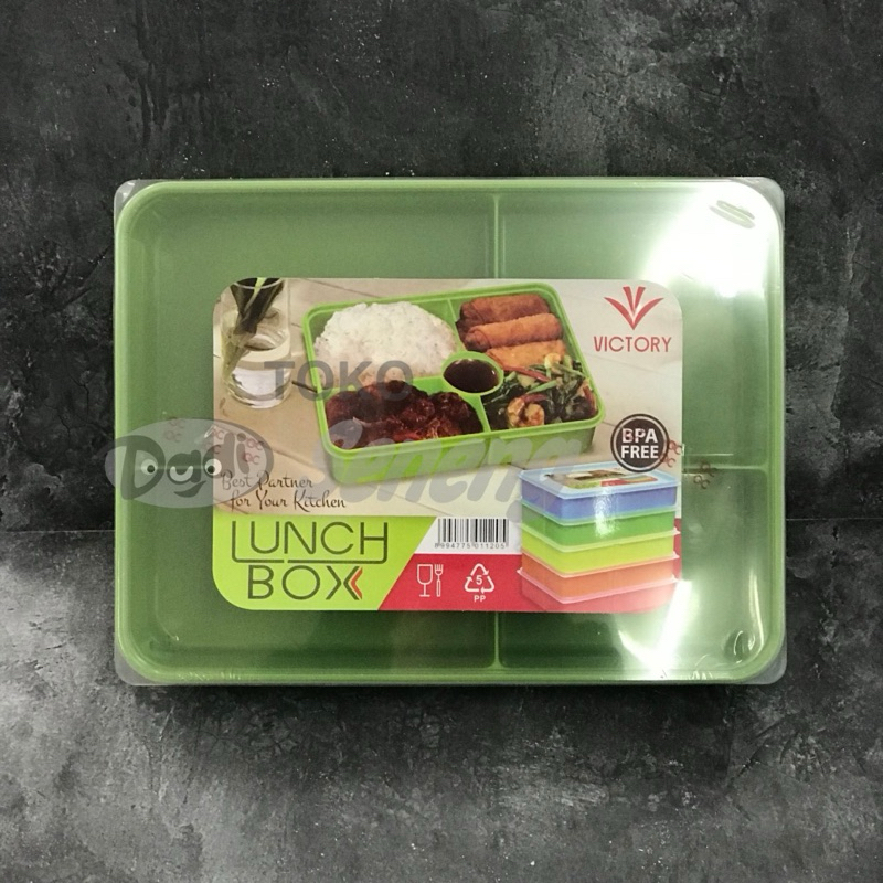 LUNCH BOX/KOTAK MAKAN/TEPAK MAKAN SEKAT 5 VICTORY