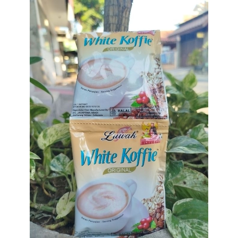

Luwak White Coffe Sachet isi (10x20g) /Kopi luwak/white coffe