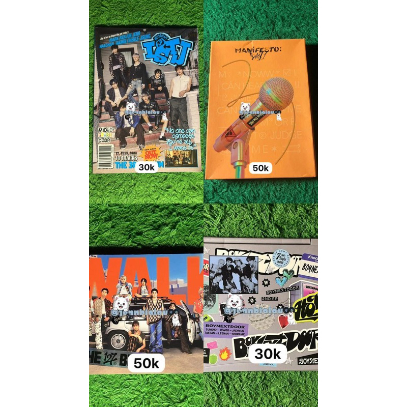 album only enhypen, nct, boynextdoor (wajib co packing)