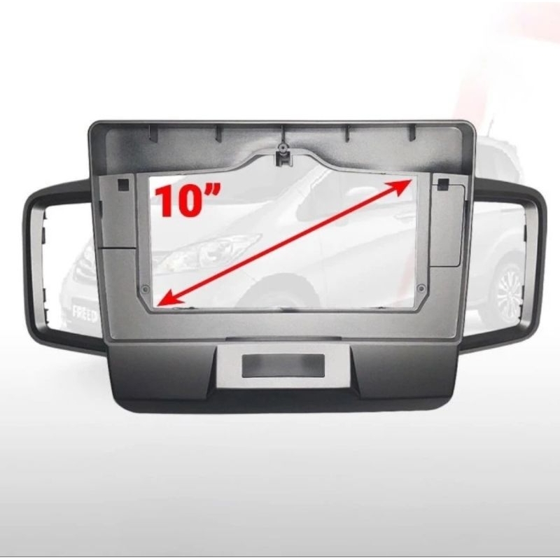 Frame Headunit Android 10 Inch Mobil Honda Freed 2008