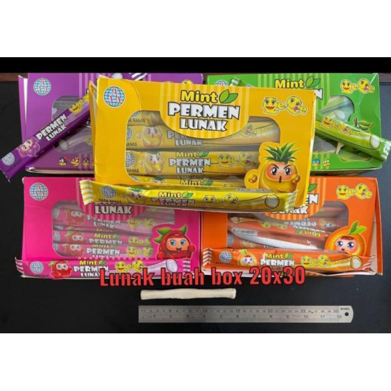 

AAA PERMEN MINT LUNAK BUAH BOX ISI 30
