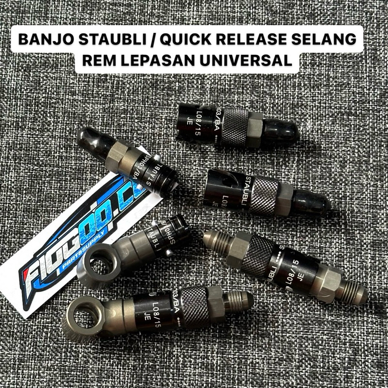 BANJO STAUBLI SELANG REM STAUBLI QUICKRELEASE SELANG REM CONNECTOR QUICK REALEASE SELANG REM SC SIAM