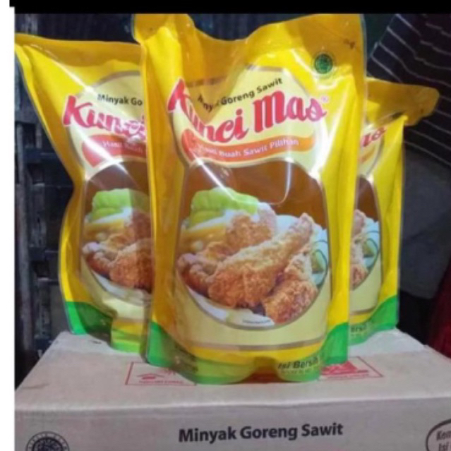 

minyak kunci mas 2liter satu dus paling murah