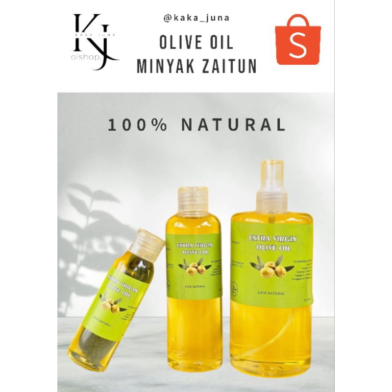 

Olive Oil Minyak Zaitun Menjaga Kelembapan Kulit 100ml 250ml 500ml 1000ml 1L
