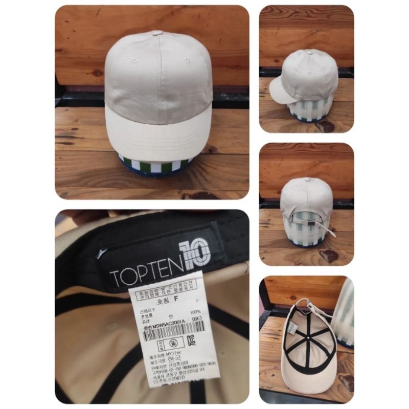 Topi Second Visor Pendek By Topten