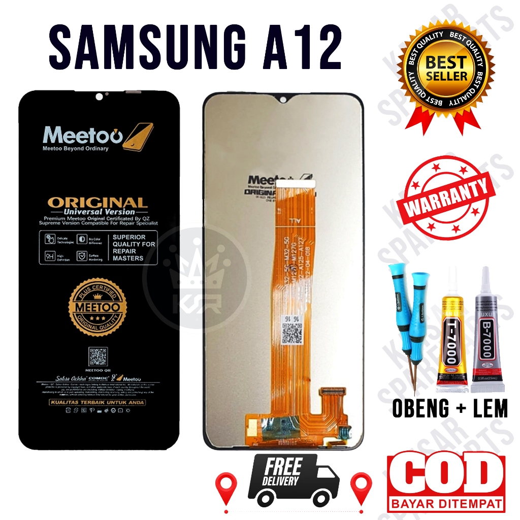 Lcd Touchscreen Samsung A12 Original Fullset OEM Quality Lcd Samsung A12