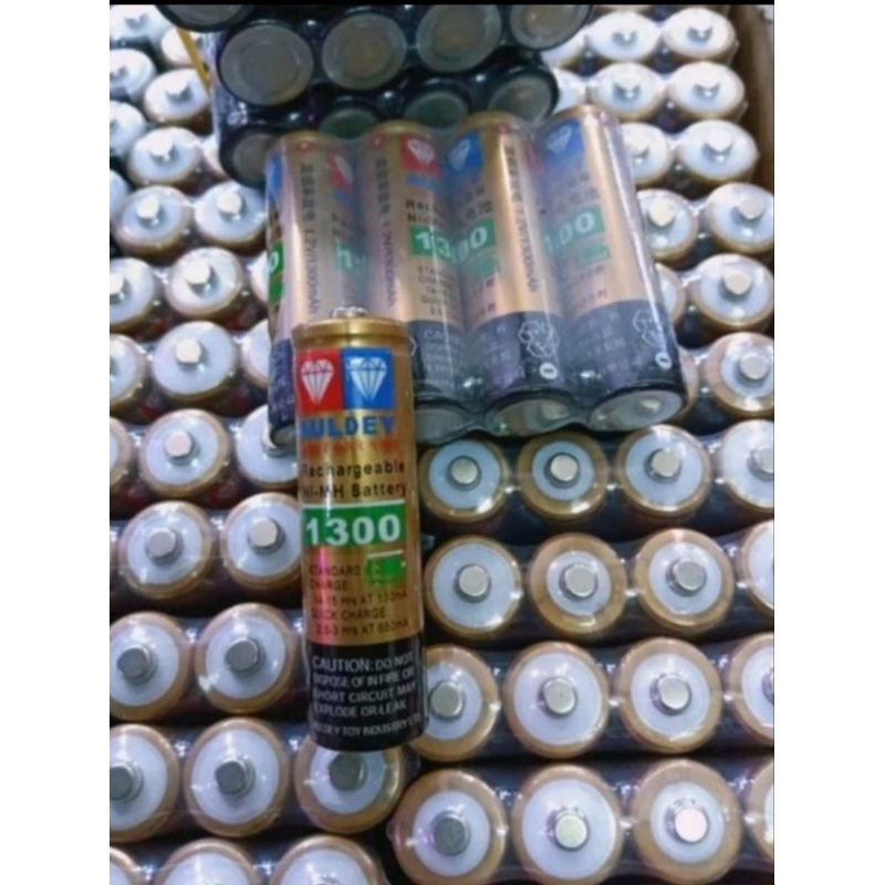 Batre Ni-MH Auldey Aa 1300mAh 1,2v battre Reacharger/isi ulang harga per 4pc batre