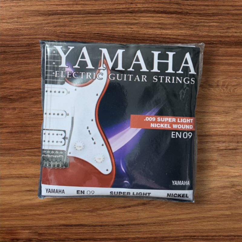 senar gitar akustik yamaha 1set isi 6 senar ukuran 0.09