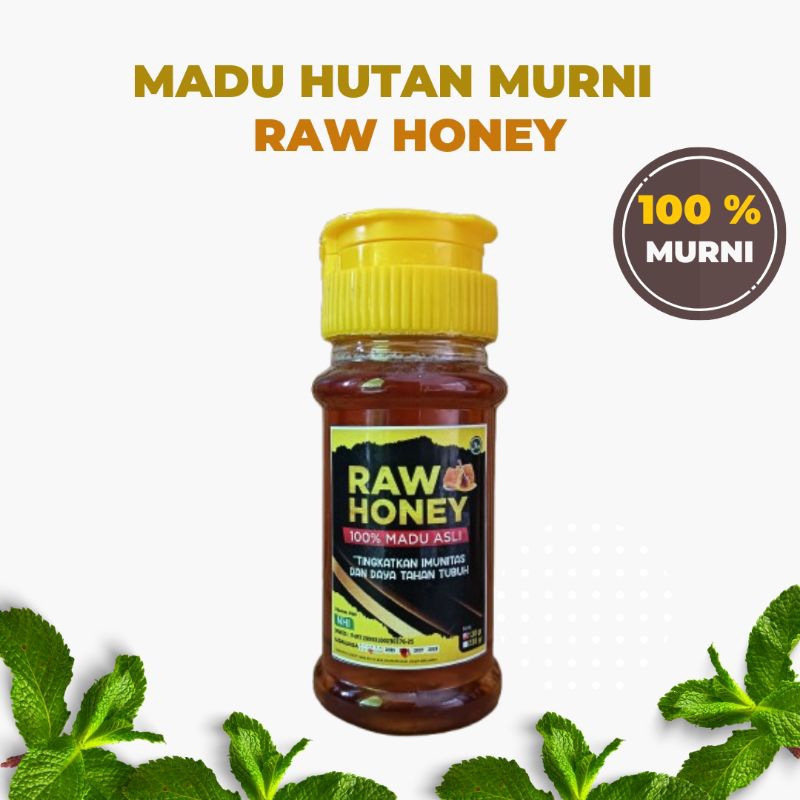 

MADU RAW HONEY | MADU ASLI TANPA OLAHAN 130 GRAM POLOS TANPA STICKER