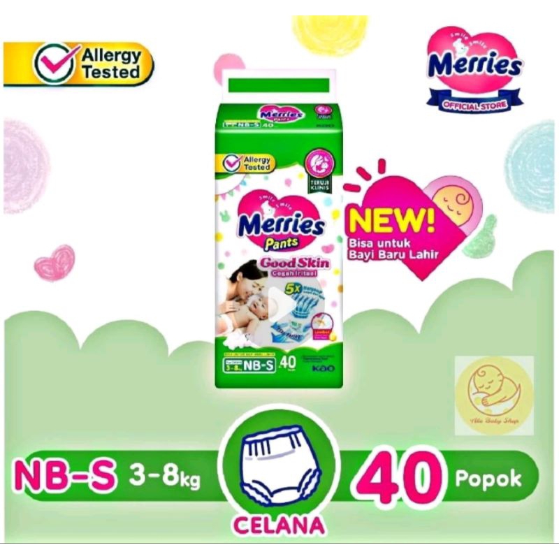 pampers merries nb-s