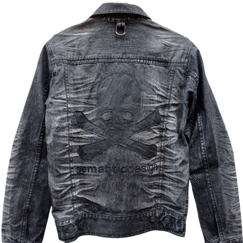 ROEN X SEMANTIC DESIGN DENIM TRUCKER JACKET