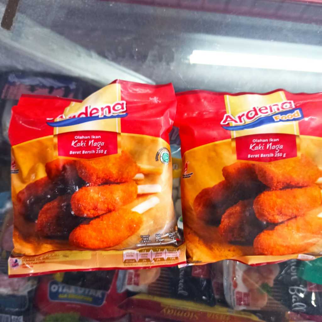

Ardena Kaki Naga / Ardena Stik Daging Ayam Kaki Naga / Ardeana Breaded Chicken Sticks