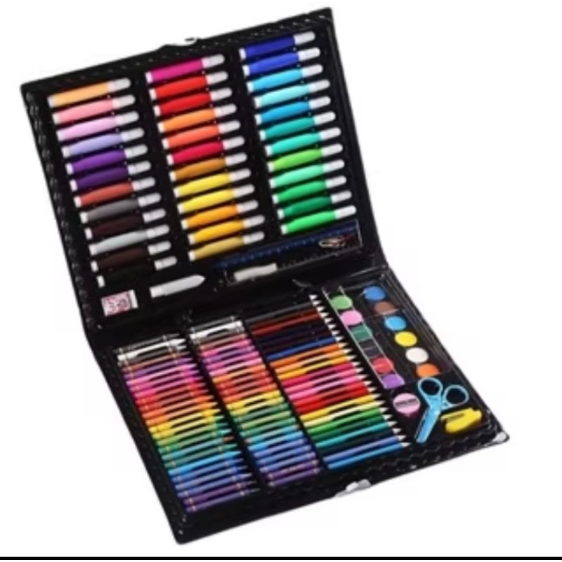 

CAT LUKIS SET 150 WARNA EASEL KERTAS KRAYON CAT AIR