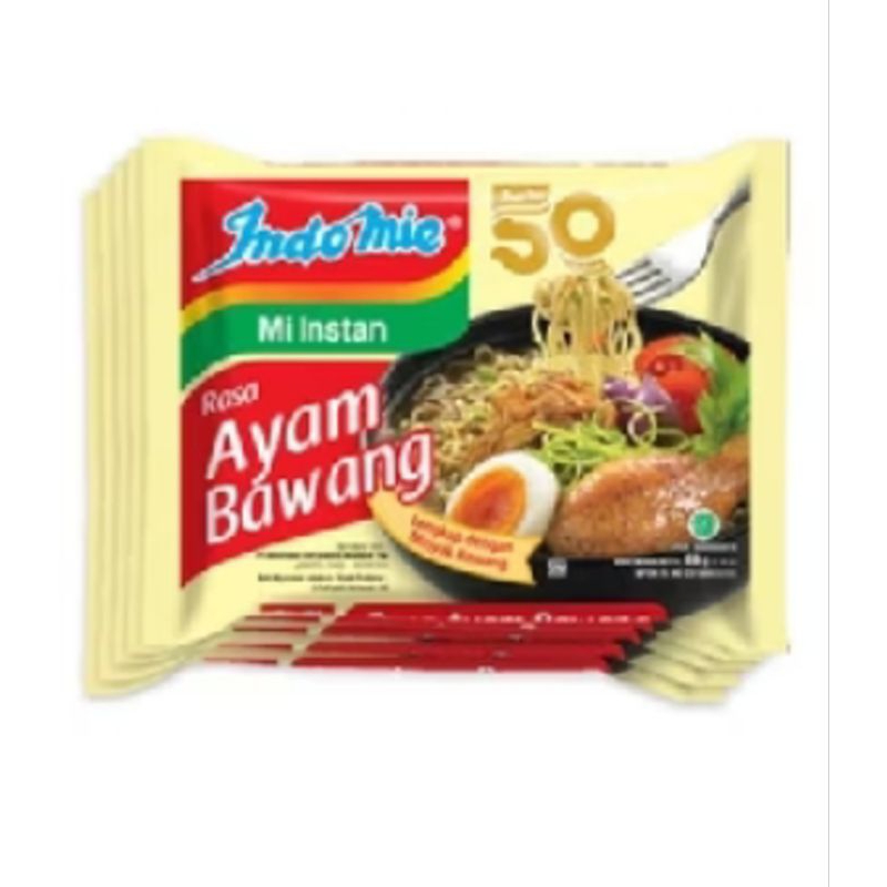 

Indomie Ayam bawang 5 pcs