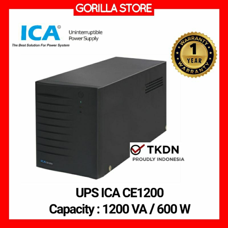 UPS ICA LINE INTERACTIVE - CE SERIES - CE1200