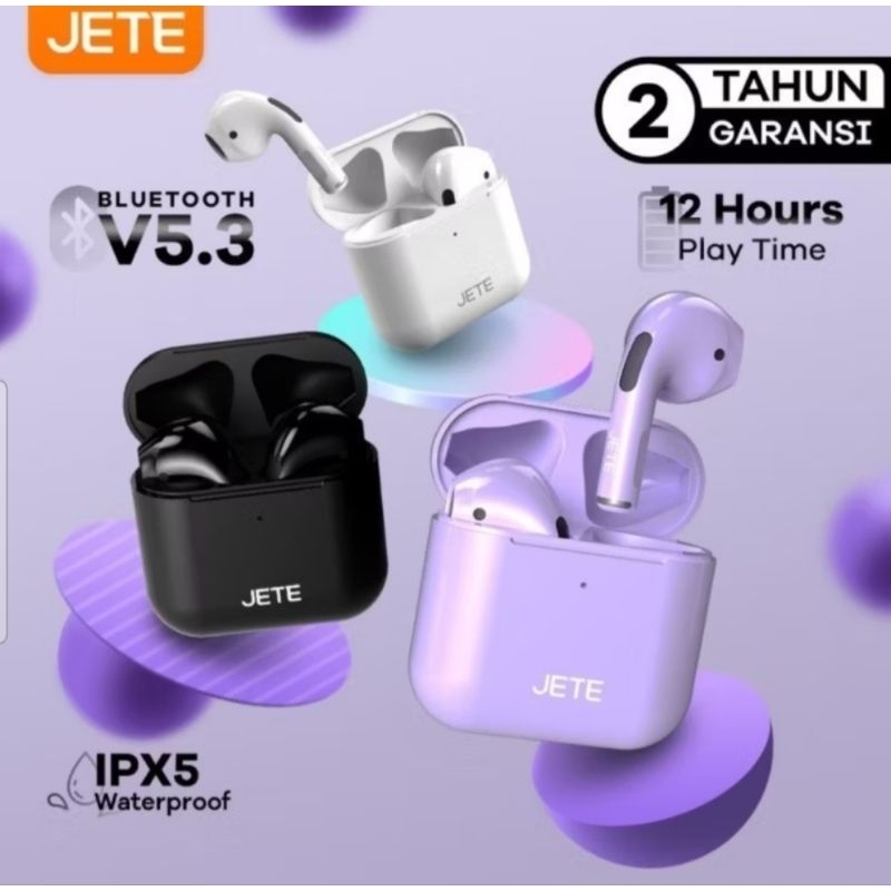 TWS JETE CE 2 headset earphone bluetooth waterproof