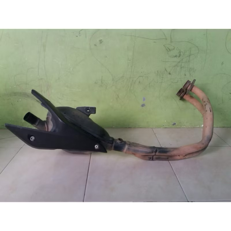 HEADER LEHERAN KNALPOT R25/MT25 ORI COPOTAN