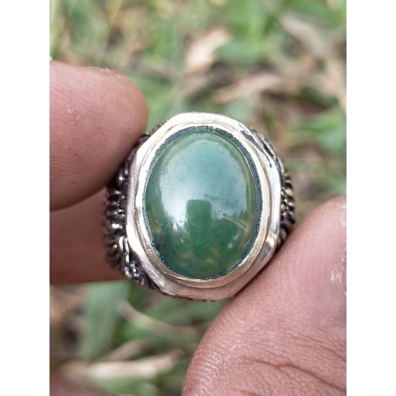 cincin batu akik natural sungai dareh
