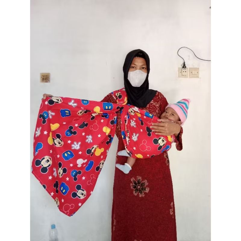 gendongan bayi kekinian bisa buat m shape murah meriah / gendongan instan / gendongan m shape / gend