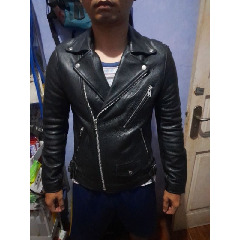 jaket kulit viva studio original