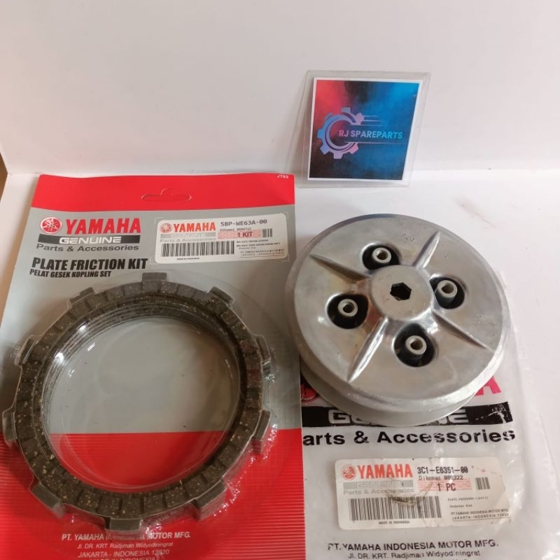 rumah kopling Vixion old+ kampas kopling Vixion 3ci