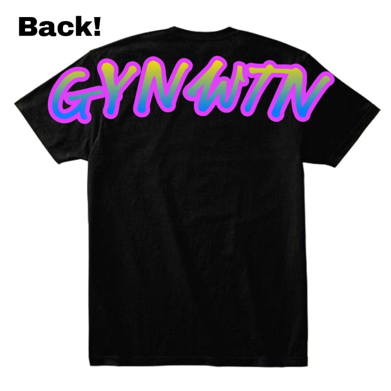 KAOS BAJU GUYONWATON - TSHIRT OVERSIZE DEPAN BELAKANG PENYANYI DANGDUT - HITAM PRIA WANITA 24s