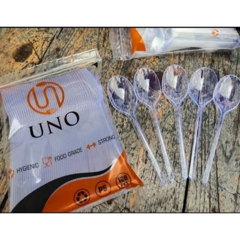 Sendok Plastik Sendok Bening Sendok Makan Panjang