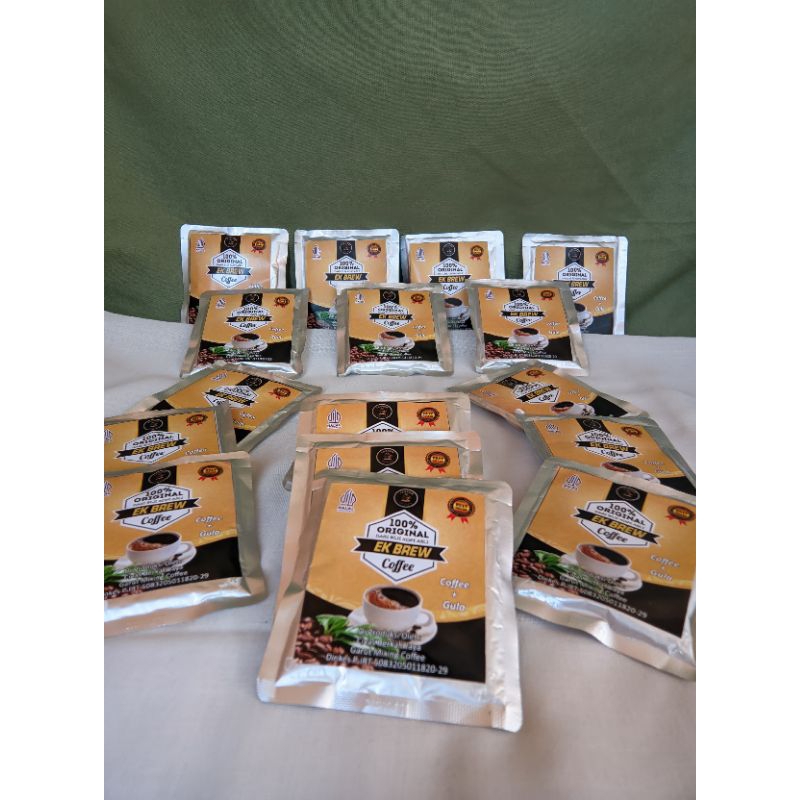 

KOPI BUBUK EK BREW 10g+gula