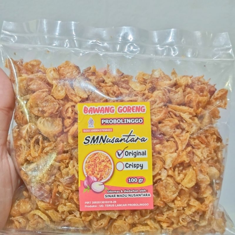 

100 gr Bawang Goreng ORIGINAL ASLI PROBOLINGGO