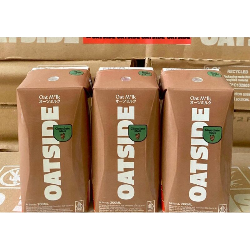 

SUSU OATSIDE OAT MILK CHOCO MALT DAPAT 3 X 200ML