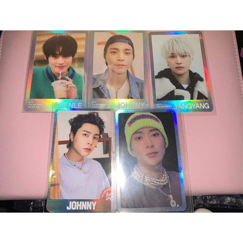 SPECIAL PHOTOCARD NCT DREAM 127 WAYV STC HOLO SPC SYB TRADING CARD OFFICIAL RARE CHENLE JOHNNY YANGY