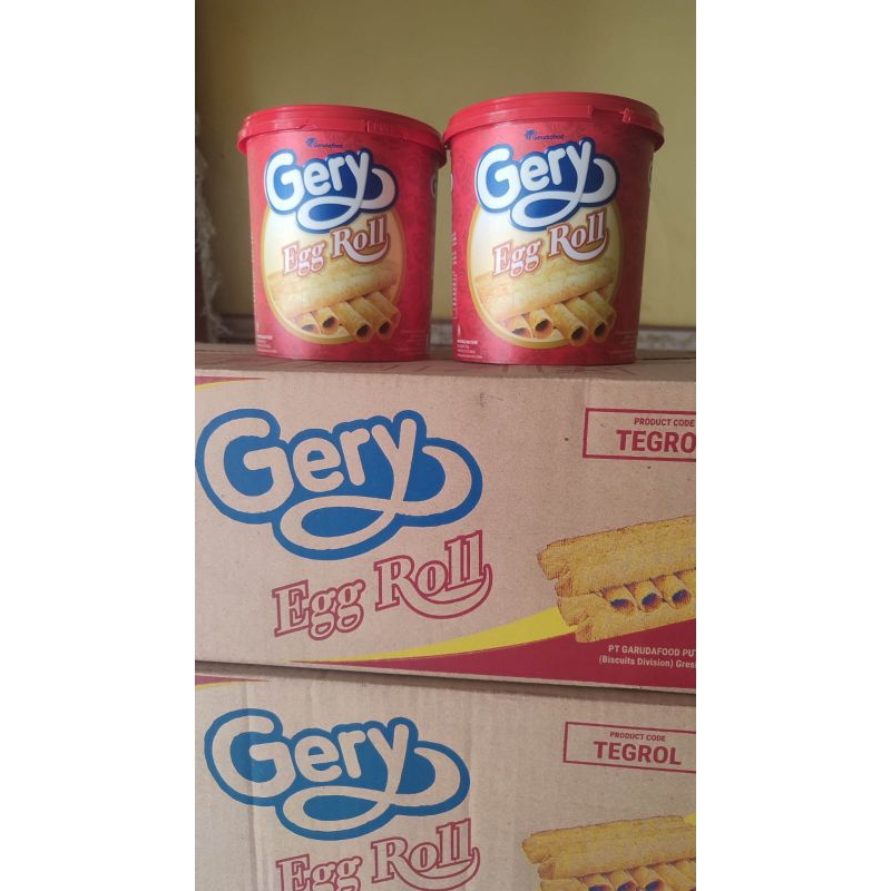 

Gery Egg Roll Toples Promo Murah| Gery Egg Rol Toples| Gery Tegrol| Gery Eggroll Jar| Gery Egroll 210gr| Gery Egrol Timba