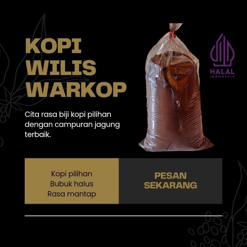 

KOPI WILIS WARKOP 10kg