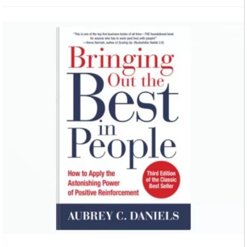 

BUKU BRINGING OUT THE BEST IN PEOPLE