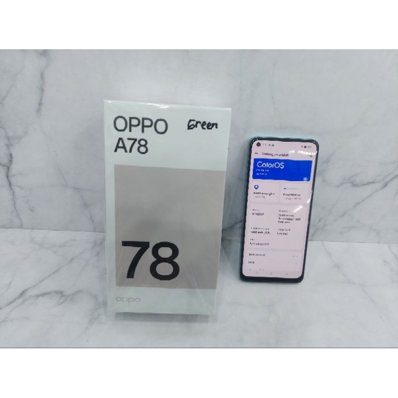 Oppo A78 Ram 8/256gb