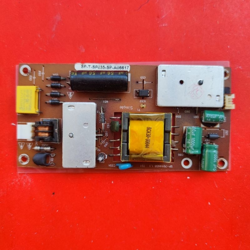 POWER SUPLAY ACE MATIC REGULATOR PSU TV aoyama 24" led warna 24A-2