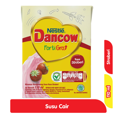 

DANCOW Fortigro Stroberi 110 mL UHT Strawberry 110mL