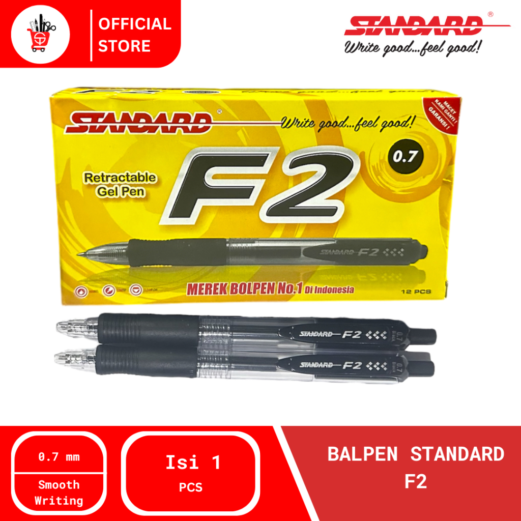 

Balpen | Pulpen | Gelpen Standard F2 (1 PCS)