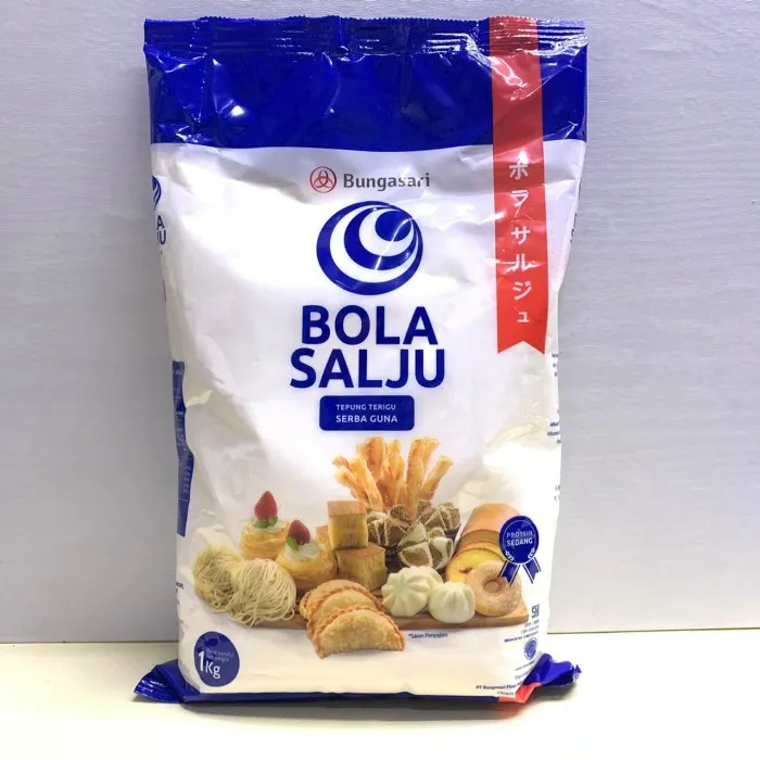 

pekanbaru / bungasari bola salju tepung terigu serba guna all purpose wheat flour 1kg / 1000gr