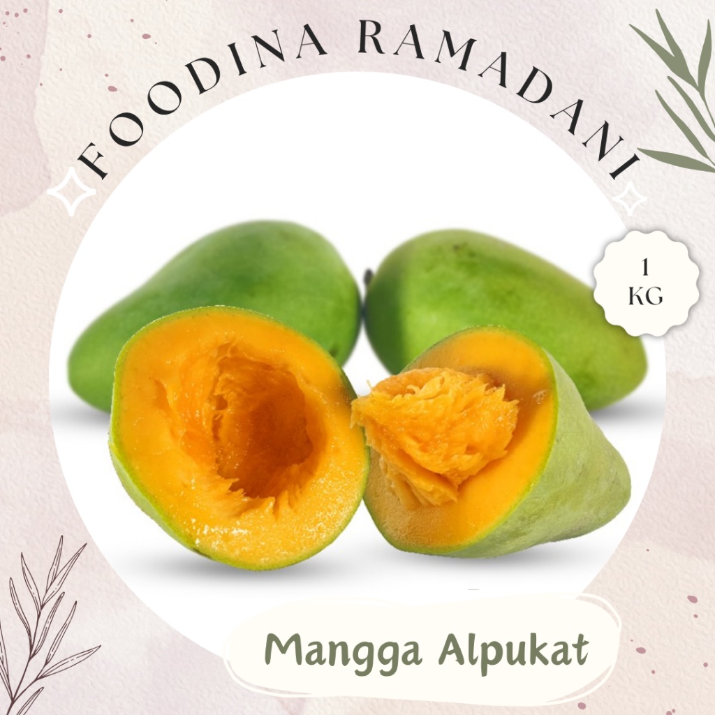

MANGGA ALPUKAT Klonal - Mango Fresh [ Berat 1.000gr ] Harga Per KG