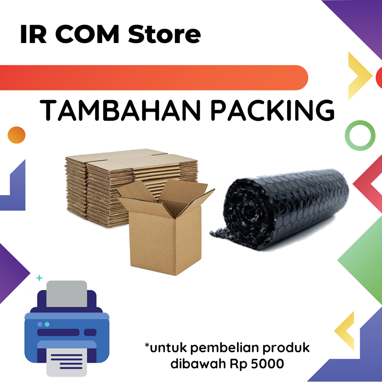 

Tambahan Packing Bubble Wrap dan Kardus