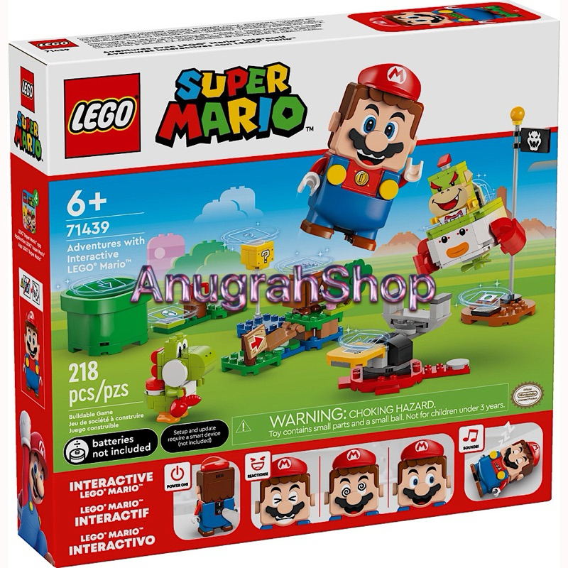 LEGO 71439 SUPER MARIO Adventures with Interactive LEGO Mario
