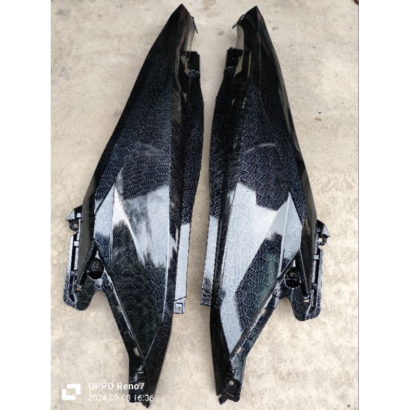 cover body samping vario led old 125/150cc carbon celup