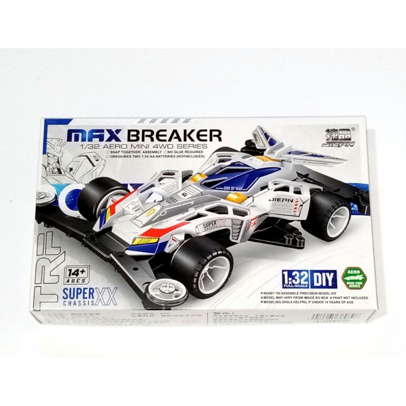 Mini 4WD Merk Jiepin : Max Breaker TRF Super XX Chassis