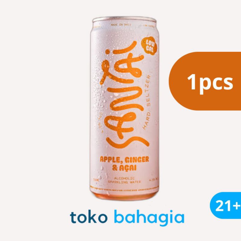 

Santai Apple Ginger Acai 320ml